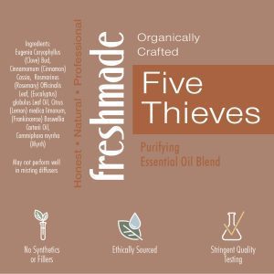 Five Thieves Essential Oil Blend Organically Crafted